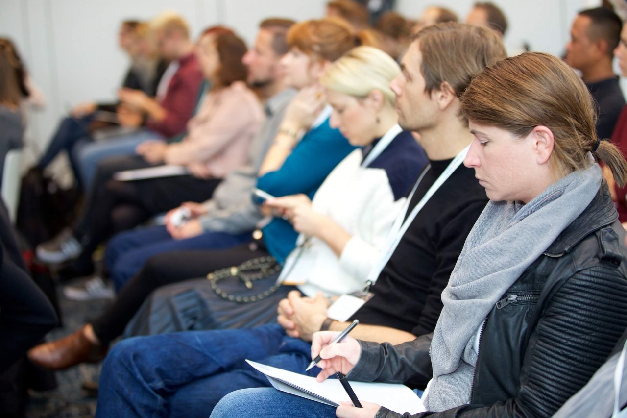 Publikum der JETZT Konferenz