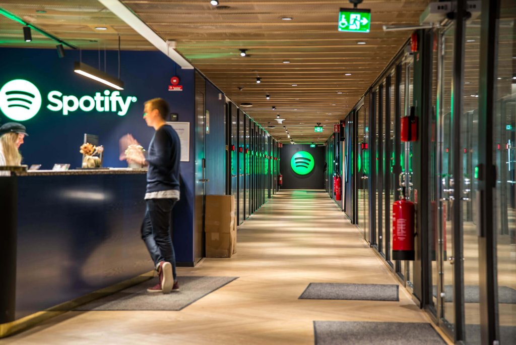 Büro von Spotify