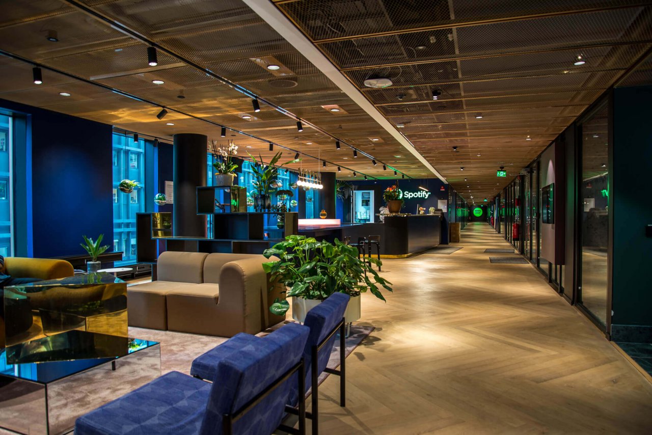 Büro von Spotify