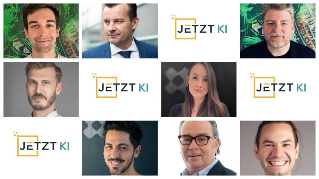 Als Trainer beim JETZT KI Bootcamp fungieren Gerhard Kürner (506.ai), Lisa Sitzwohl und Ramin Yazdanpanah (MMCAGENTUR), Patrik Partl und Philipp Multerer (Brokkoli Advertising Network) sowie Jürgen Bogner und Georg Redl-Fortelny (biteme.digital).